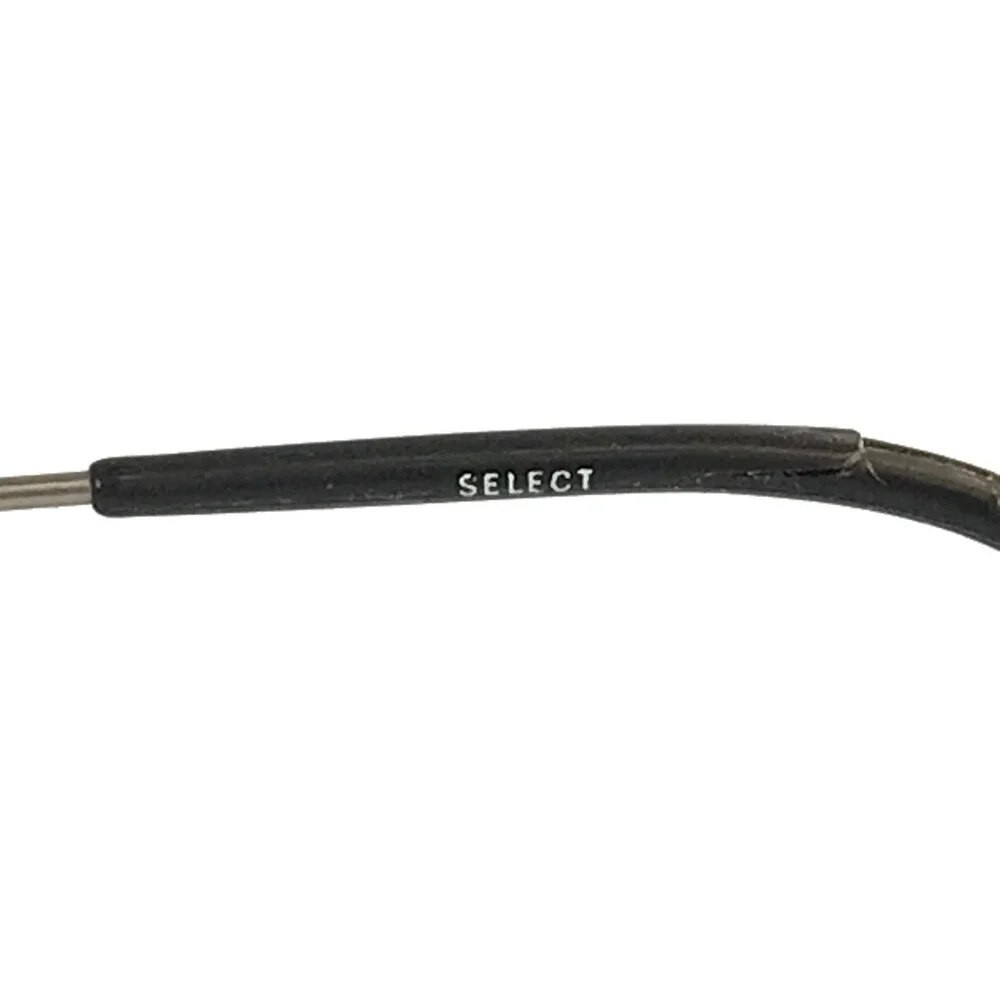 Select Eyeglasses Frames MOD 5074 COL 24 Black Silver Oval Modern MCM 47-19-135